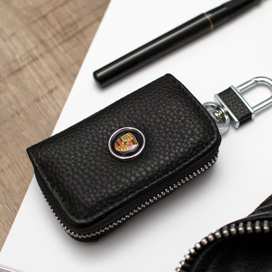 Husă piele naturală pentru Cheile Mașinii