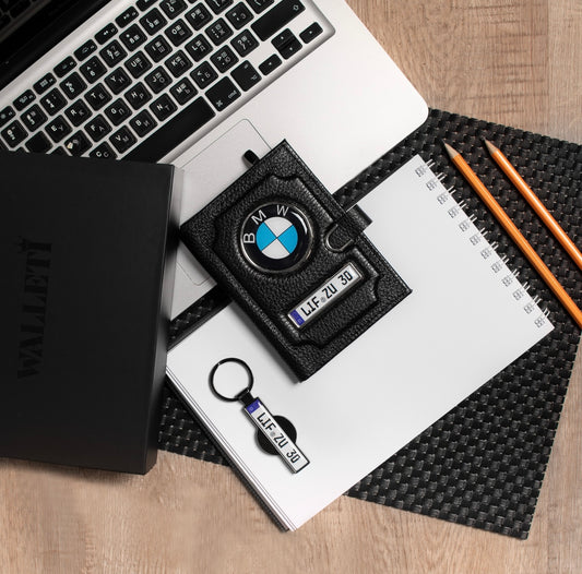 Portofel 3 în 1 + Breloc cadou🎁