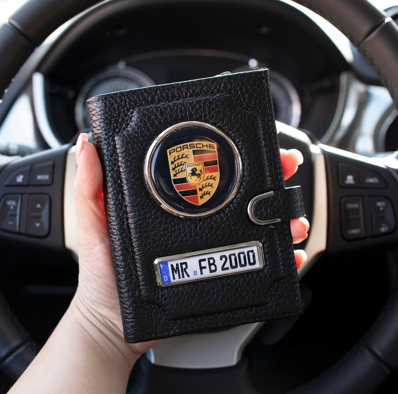 Set: Portofel + breloc+cutie