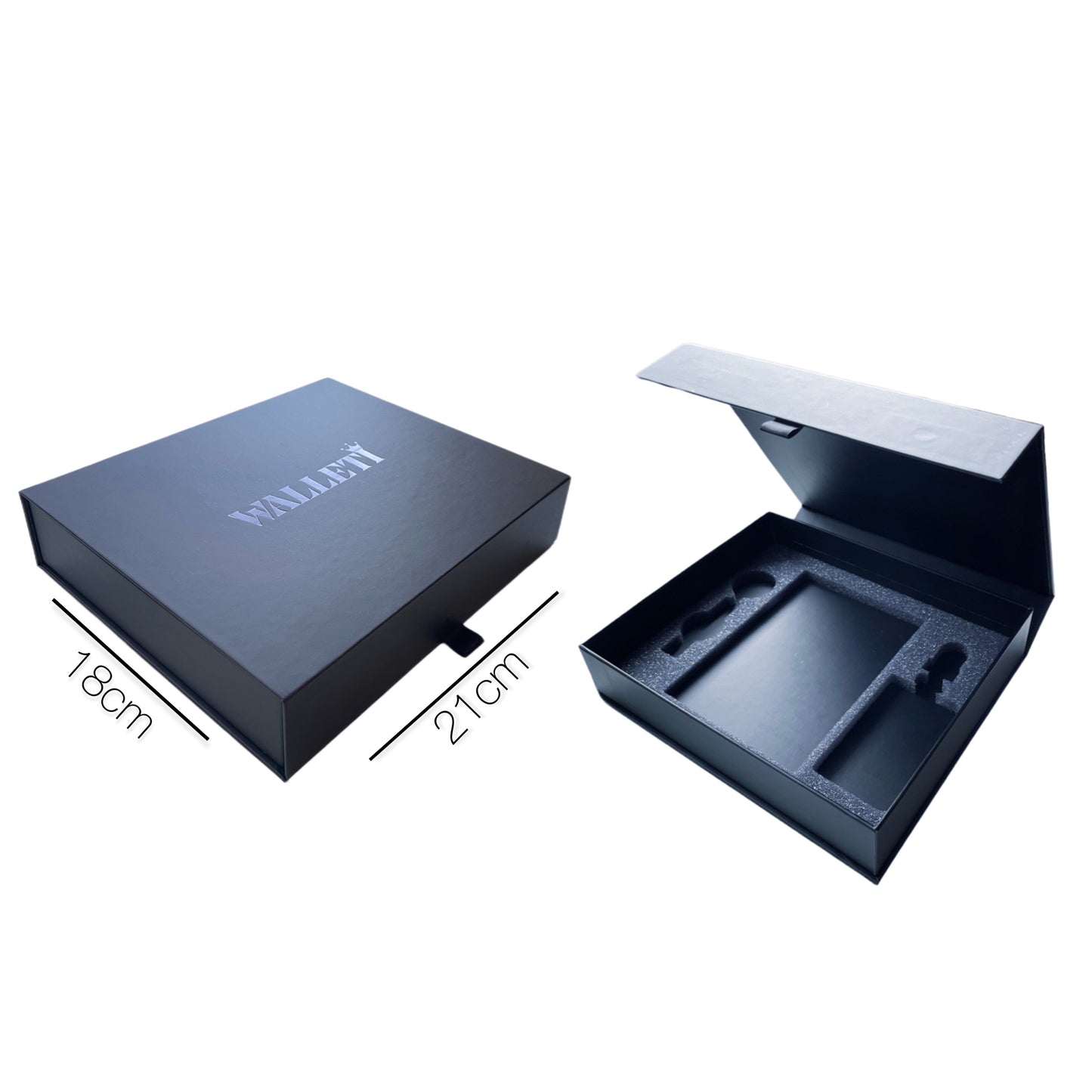 Set: Portofel + breloc+cutie