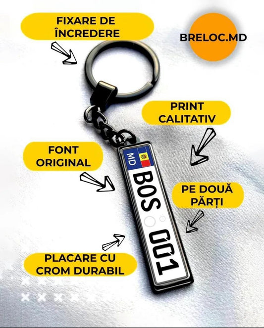 Breloc număr GRATUIT