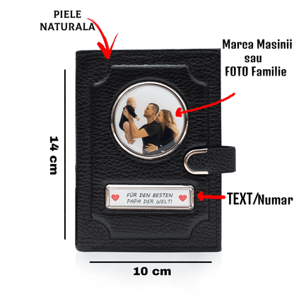 Portofel 3 în 1 + Breloc cadou🎁